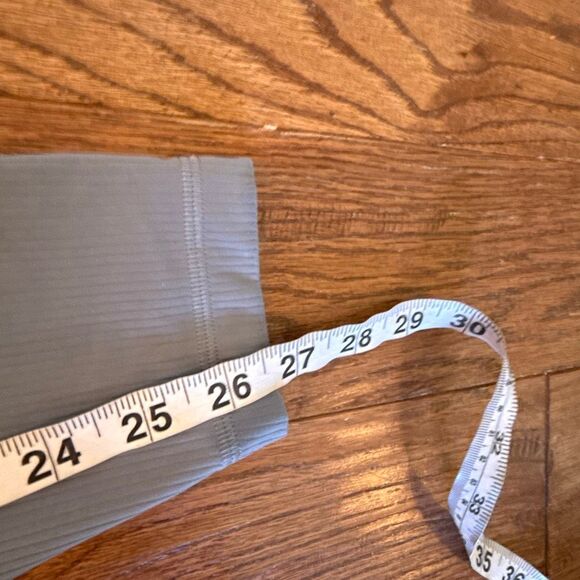 Lululemon Align ribbed slate high rise leggings 6 - Picture 6 of 11